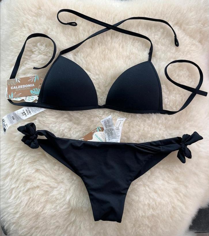 calzedonia bikini xs/s, bikiniset nieuw xs/s, Kleding | Dames, Badmode en Zwemkleding, Nieuw, Bikini, Zwart, Ophalen of Verzenden