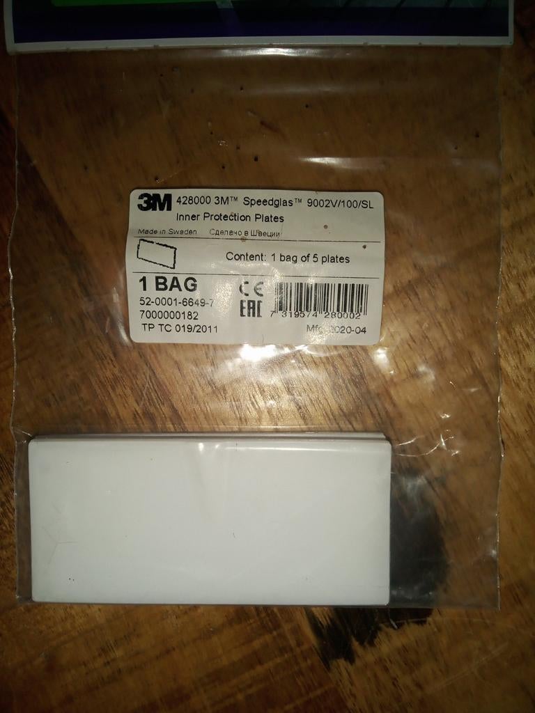 Binnenruitjes 3M speedglas laskap., Ophalen of Verzenden, Nieuw