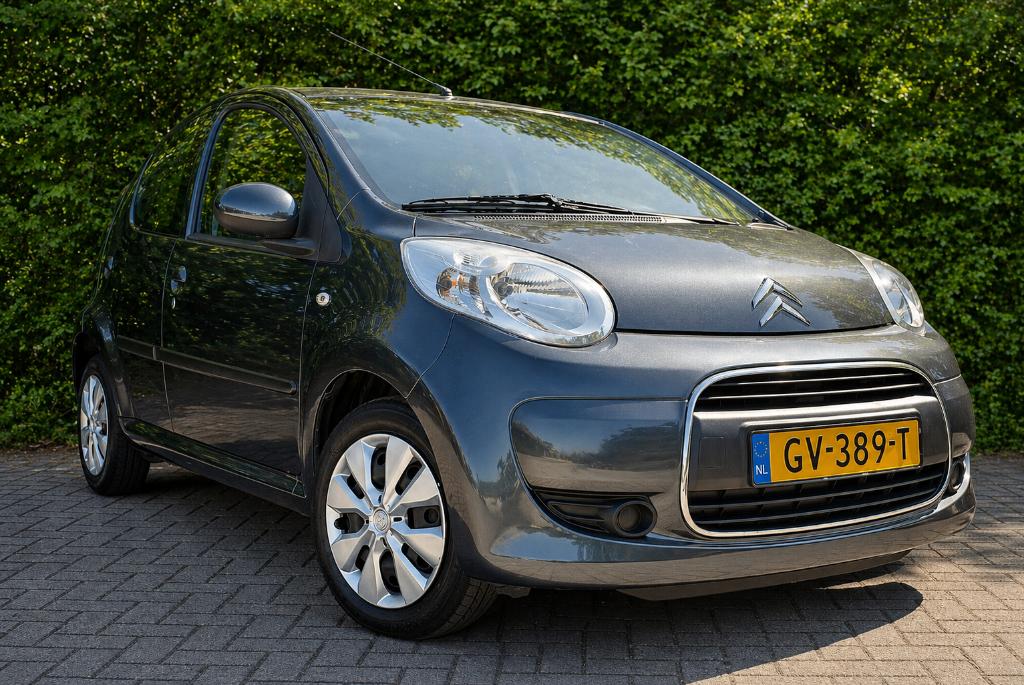 Citroën C1 5-deurs Airco – Lage km – Zuinig – Rijklaar, Auto's, Citroën, Voorwielaandrijving, Stof, Elektrische ramen, 4 stoelen