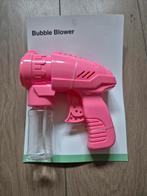 Bubble blower bellenblaas pistool roze nieuw, Ophalen of Verzenden, Nieuw