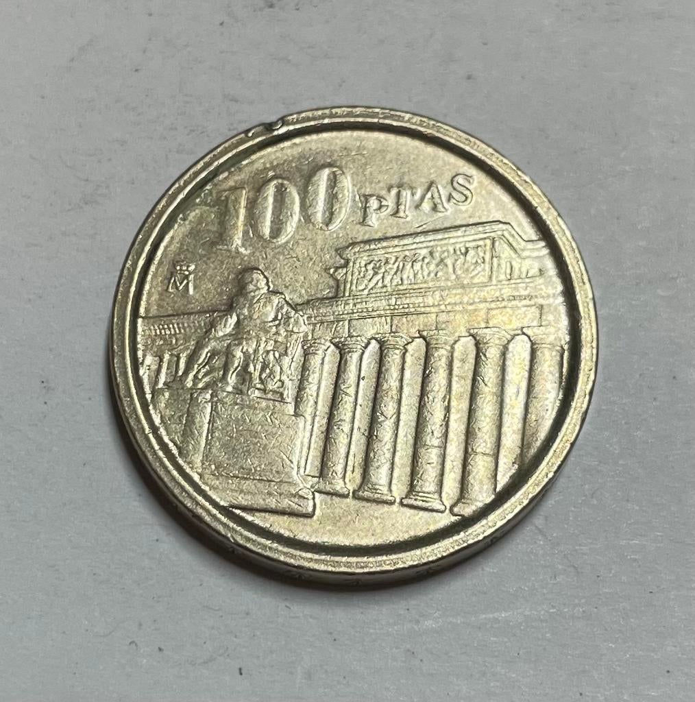 100 pesetas Spanje 1994, Postzegels en Munten, Munten | Europa | Niet-Euromunten, Ophalen of Verzenden, Overige landen