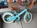 Blauwe Little Miss kinderfiets - Gebruikt, nog goed!, Ophalen, Gebruikt, 16 tot 20 inch, Zijwieltjes