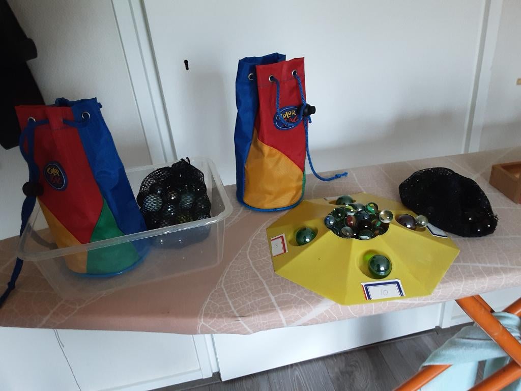 Knikkers, Kinderen en Baby's, Speelgoed | Buiten | Los speelgoed, Ophalen, Gebruikt