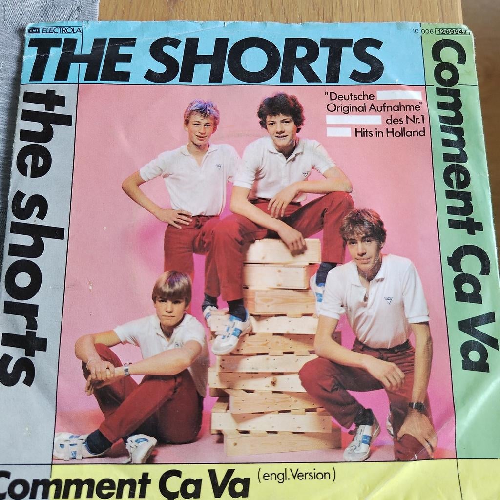 The Shorts - Comment Ça Va (Engelse Versie) Vinyl Single, Ophalen of Verzenden, 1980 - 1989, Gebruikt, 7 inch