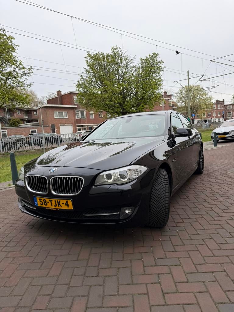 BMW 5-serie 528i High Executive, Auto's, Automaat, Zwart, Particulier, 5-Serie