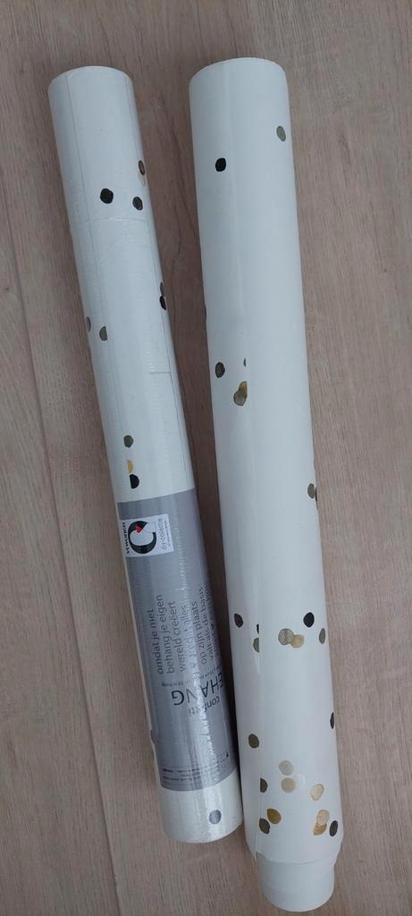 Confetti behang *gratis ophalen*, Huis en Inrichting, Stoffering | Behang, Wit, minder dan 10 m², Ophalen