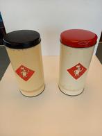 2 originele bolletje beschuit blikken., Ophalen of Verzenden, Gebruikt, Overige