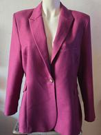 M&Studio Mode dames Fuchsia Jasje - Maat 46, Paars, Maat 46/48 (XL) of groter, Ophalen of Verzenden, Zo goed als nieuw