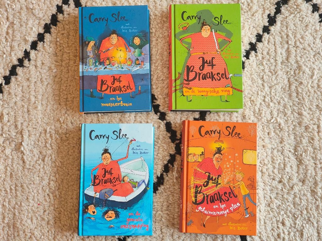 Juf Braaksel boeken van Carry Slee, Boeken, Kinderboeken | Jeugd | onder 10 jaar, Ophalen of Verzenden, Zo goed als nieuw, Fictie algemeen