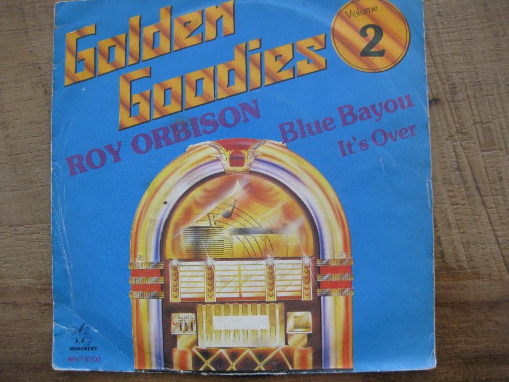 Vinyl single  Roy Orbison   "Blue Bayou" & "It's over", Ophalen of Verzenden, Gebruikt, Pop, Single