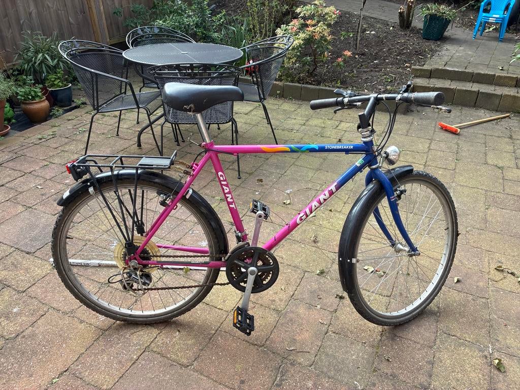 Giant Stonebreaker herenfiets, Fietsen en Brommers, Ophalen, Gebruikt, Heren, 49 tot 53 cm