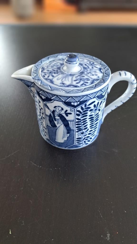 porselein melk kannetje, Ophalen