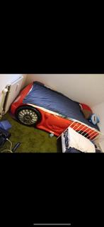Cars Kinderbed en Kledingkast Set, Gebruikt, 70 tot 85 cm, Ophalen of Verzenden, Lattenbodem