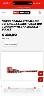 GEZOCHT spiess scania 8x4, Hobby en Vrije tijd, Modelauto's | 1:50, Ophalen of Verzenden, Zo goed als nieuw, Bus of Vrachtwagen