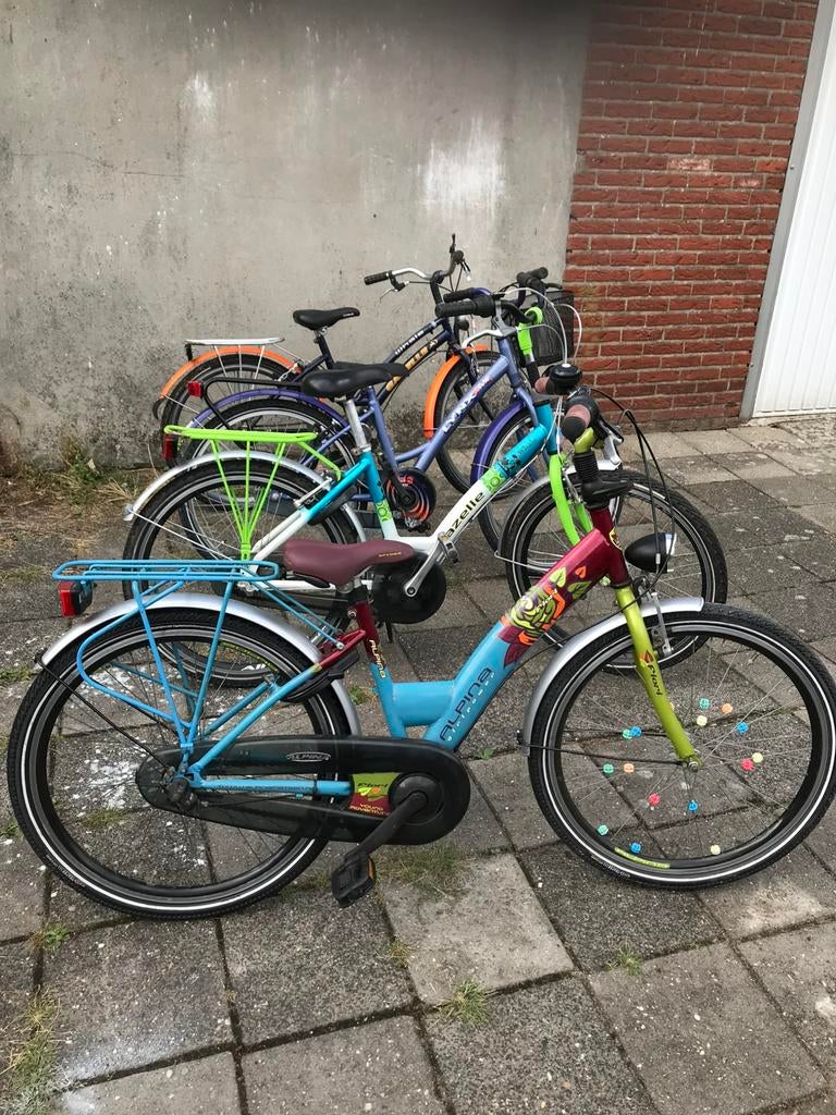 Meisjes jongens kinderfietsen bmx vrijwel alle inch maten, Ophalen of Verzenden, Zo goed als nieuw, Versnellingen