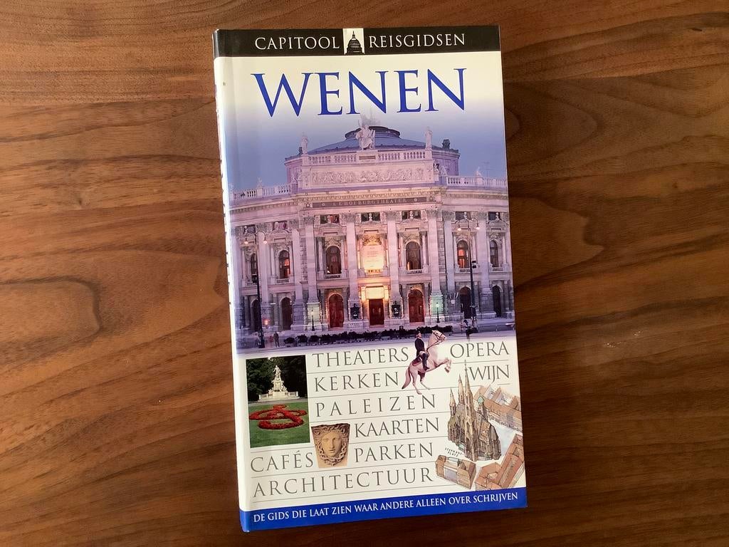 Wenen Oostenrijk 288pg Capitool reisgids tips kaarten, Boeken, Reisgidsen, Zo goed als nieuw, Reisgids of -boek, Europa, Capitool