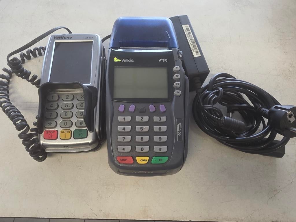 Verifone VX 820 en VX 570 pinautomaten, Zakelijke goederen, Kantoor en Winkelinrichting | Kassa's en Betaalsystemen, Ophalen of Verzenden