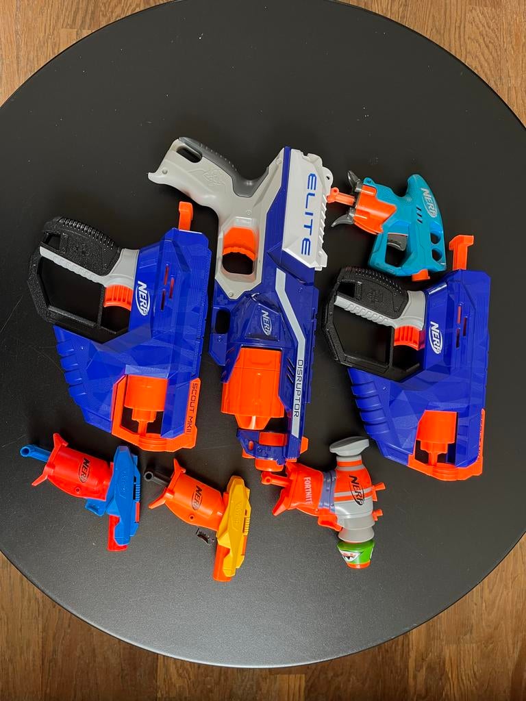 Diverse Nerf Blasters met Darts - Fortnite & Elite, Ophalen of Verzenden, Gebruikt, Jongen of Meisje