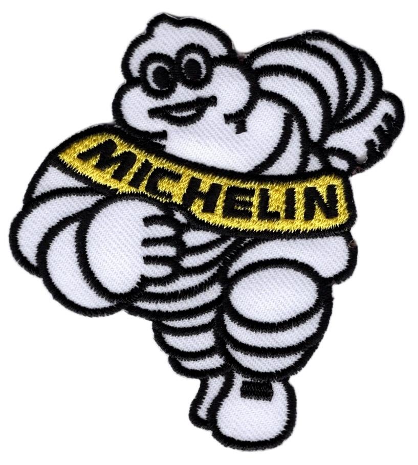 Michelin stoffen opstrijk patch embleem #2, Ophalen of Verzenden, Nieuw