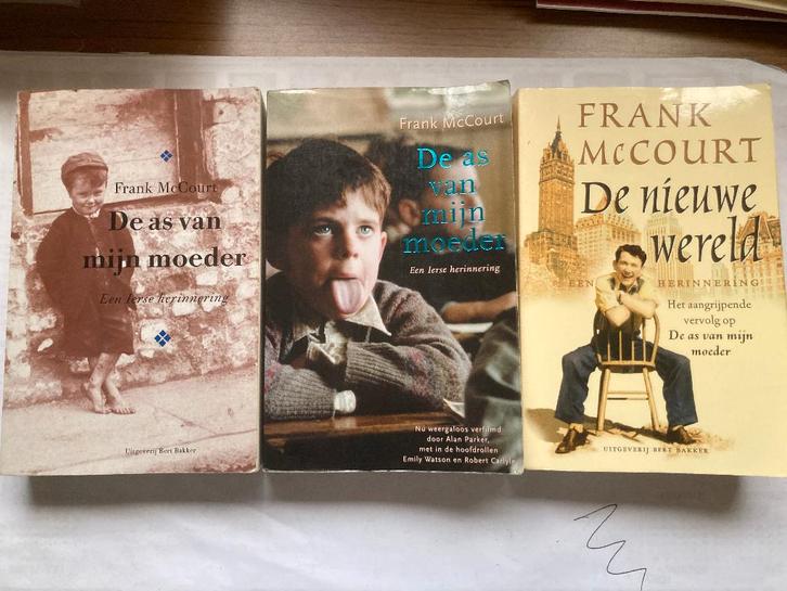 T.K. De as van mijn moeder & De nieuwe wereld Frank McCourt, Boeken, Overige Boeken, Gelezen, Ophalen of Verzenden