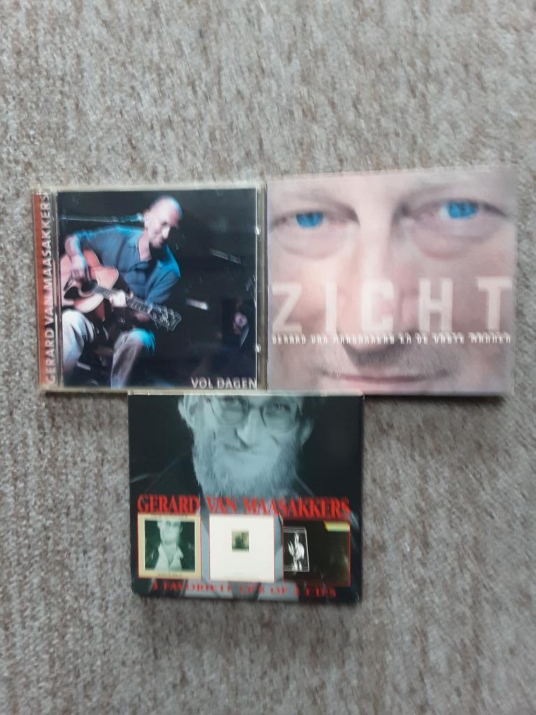 4 CD's Gerard van Maasakkers, Cd's en Dvd's, Ophalen, Zo goed als nieuw, Streekmuziek
