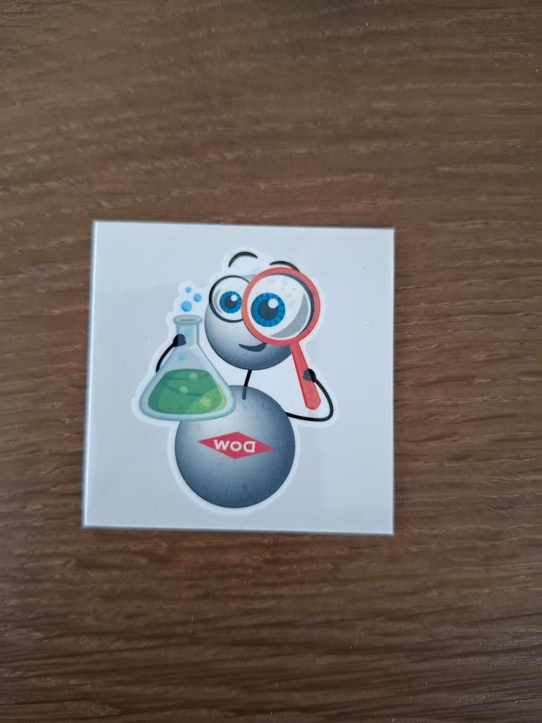 Tatoeage plaatje chemie, Verzenden, Nieuw, Plaatje