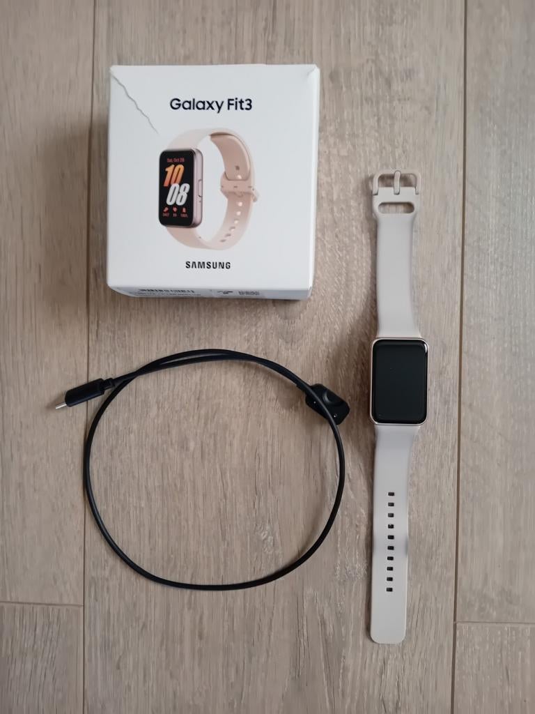 Samsung Galaxy Fit 3 Activity Tracker Rose Gold 2024 ZGN, Conditie, Ophalen of Verzenden, Zo goed als nieuw, Samsung Fit 3