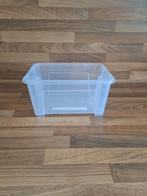 Ikea SAMLA transparante opbergbakken (4 stuks), Gebruikt, Minder dan 50 cm, Ophalen of Verzenden, Minder dan 40 cm