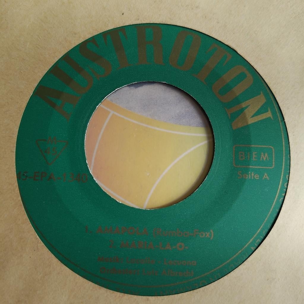 Amapola / Maria-La-O - Austrotone Single (Rumba-Fox), Ophalen of Verzenden, 7 inch