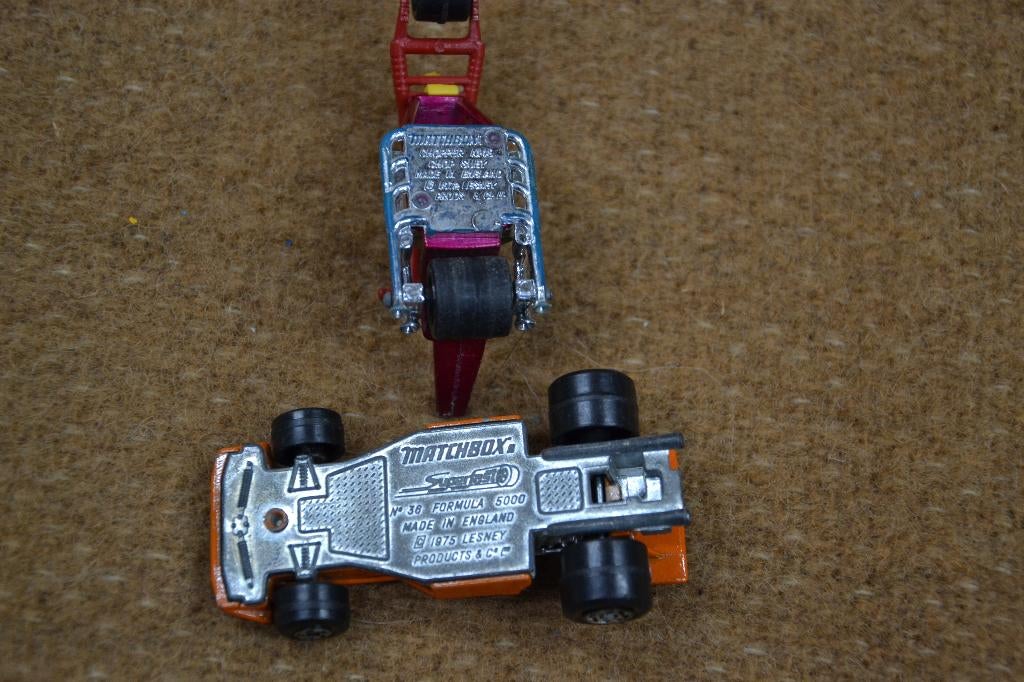 7 metalen speelgoedautootjes, Kinderen en Baby's, Speelgoed | Speelgoedvoertuigen, Ophalen of Verzenden, Gebruikt