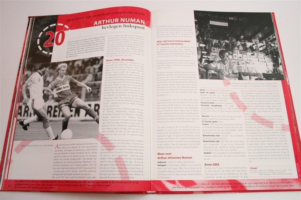 FC Twente Jubileumboek — De Top 40 [1965-2005], Ophalen of Verzenden, Gelezen, Watersport en Hengelsport