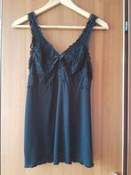 Hunkemöller lingerie topje, maat M, zwart, Ophalen of Verzenden, Zwart, Hemd