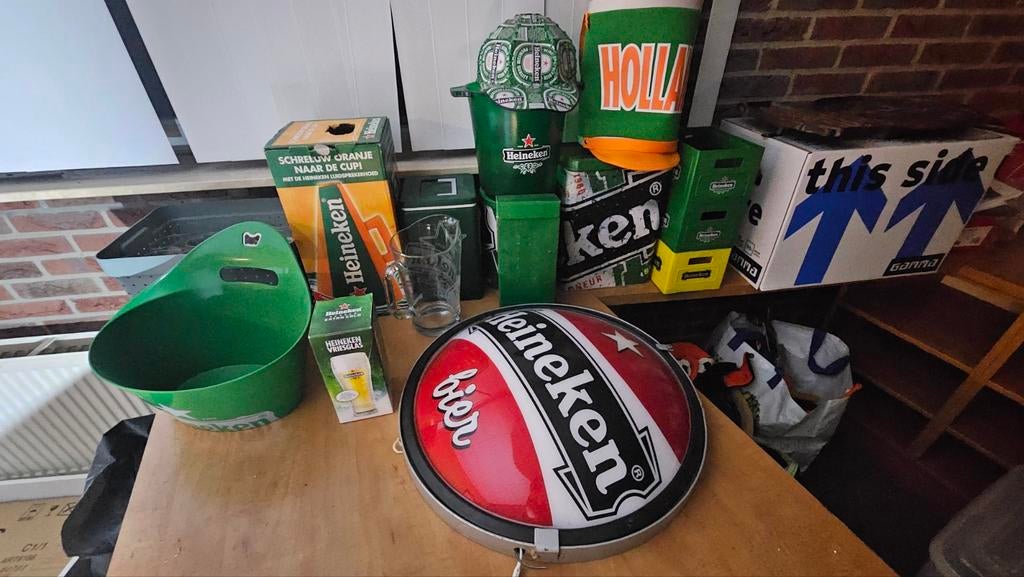 Diverse Heineken Accessoires - Collectors Items, Ophalen, Gebruikt, Overige typen