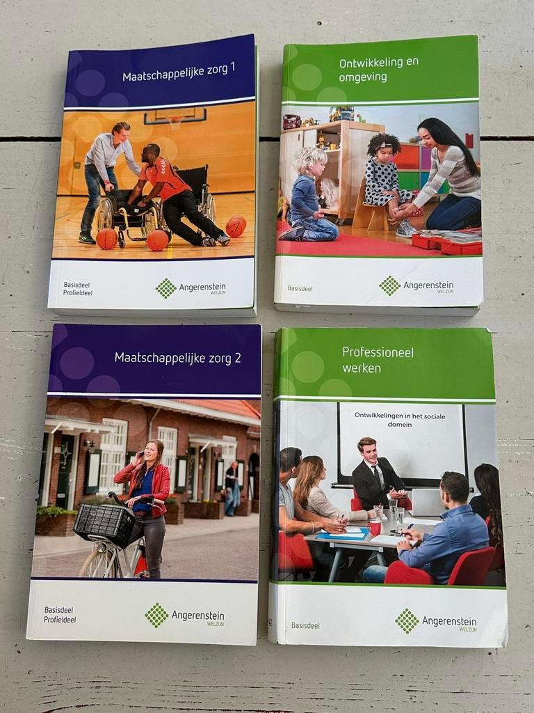 Studieboeken maatschappelijke zorg, Boeken, Ophalen of Verzenden, Zo goed als nieuw, Overige niveaus