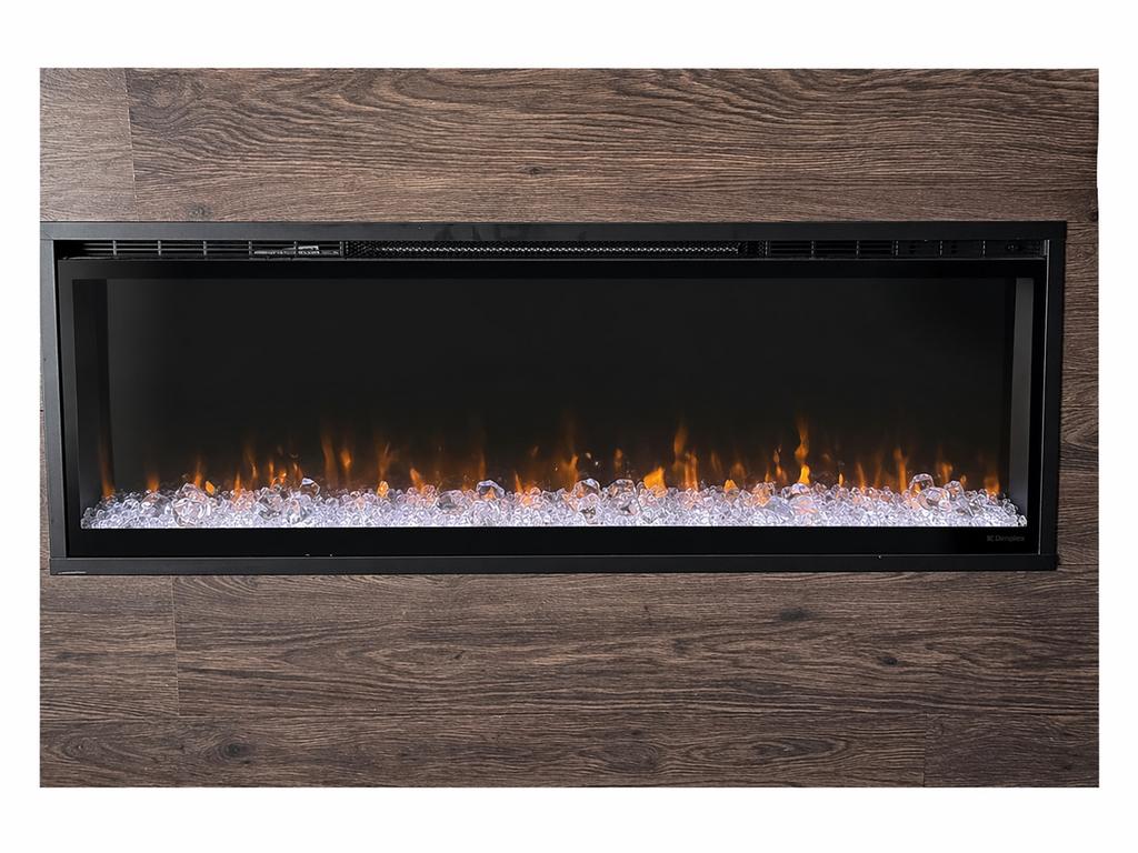 Moderne elektrische sfeerhaard – 130 cm, Ophalen of Verzenden, Zo goed als nieuw, Vrijstaande haard, Elektrische haard