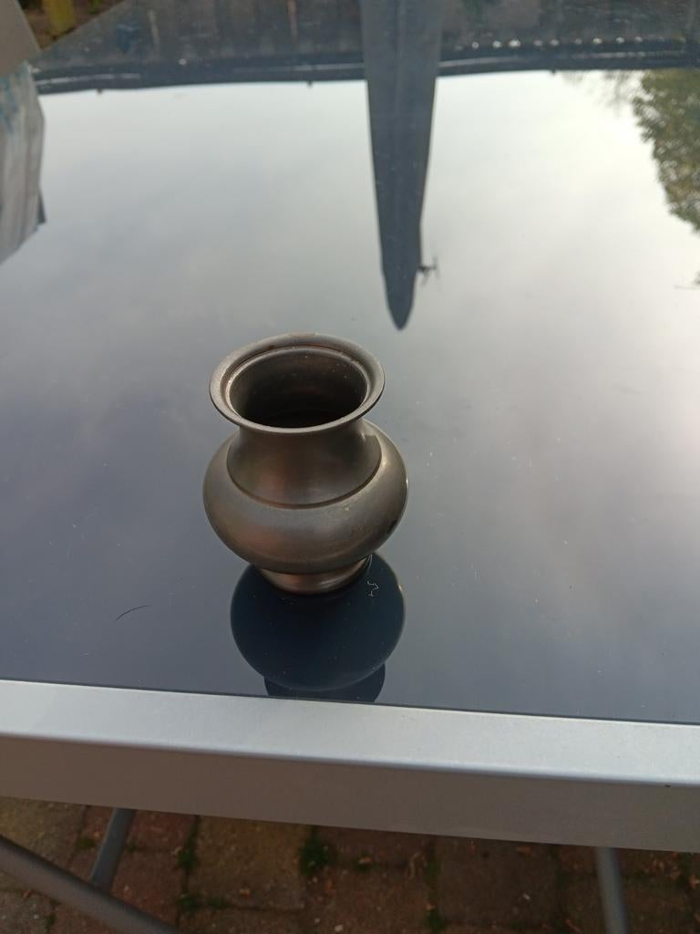 Antieke tinnen pot van Kurz & Tek, Holland, Antiek en Kunst, Antiek | Tin, Ophalen of Verzenden