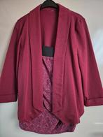 Mantelpakje bordeau rood 38/40, Kleding | Dames, Maat 38/40 (M), Kostuum of Pak, Ophalen of Verzenden, Onbekend