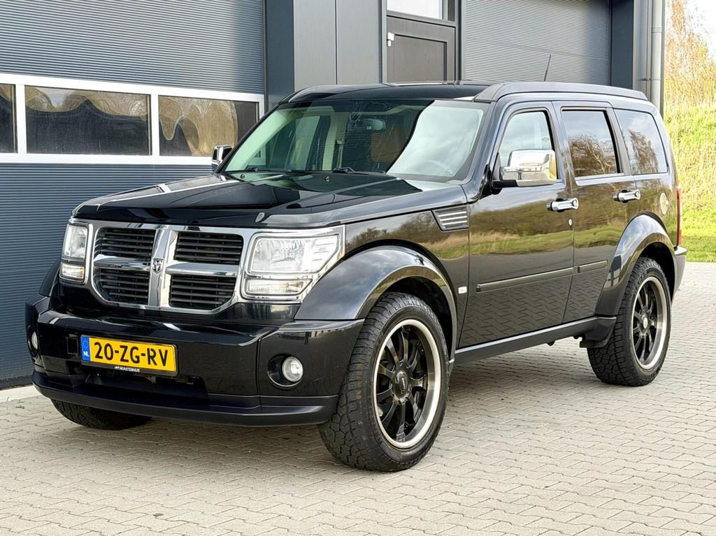 Dodge Nitro 3.7 V6 SXT | Leer | Automaat | Trekhaak | Cruise, Auto's, Dodge, Bedrijf, Te koop, Nitro, 4x4, ABS, Airbags, Airconditioning