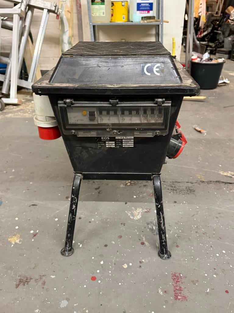 BOS Elektra Bouwstroomkast / Verdeelkast met Siemens zekerin, Ophalen of Verzenden, Gebruikt, Overige typen