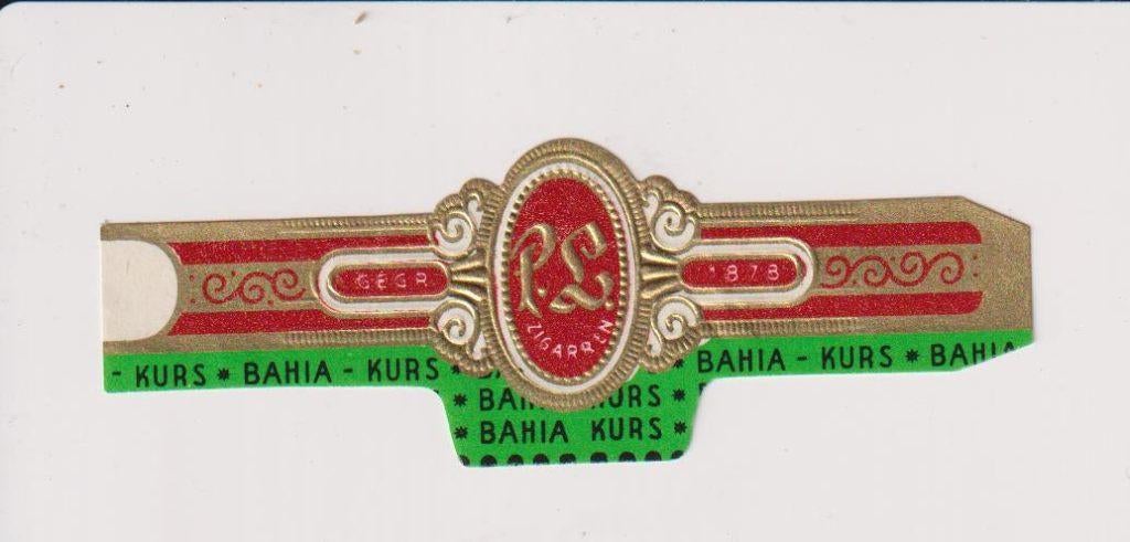 sigarenbanden - KURS - P.L., Ophalen of Verzenden, Zo goed als nieuw, Sigarenbandjes