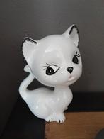 Dikkop katje keramiek jaren 70 retro, Antiek en Kunst, Ophalen of Verzenden