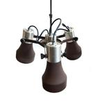 Vintage Hanglamp Met 3 Spotjes, Huis en Inrichting, -, -, Ophalen of Verzenden, Metaal