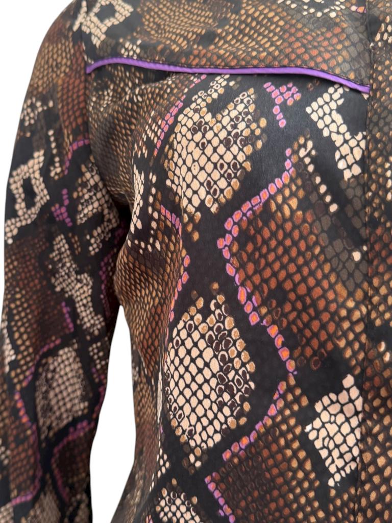 Dante6 blouse S, Maat 38/40 (M), Bruin, Verzenden, Zo goed als nieuw