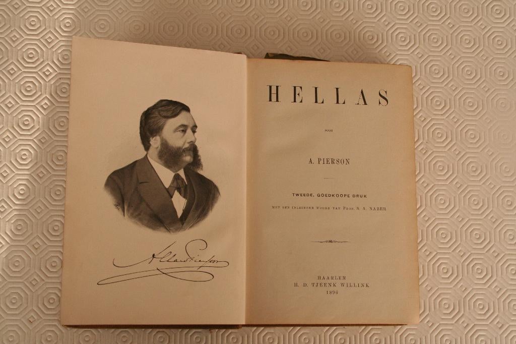 A. Pierson, Hellas, tweede druk 1896, Ophalen of Verzenden