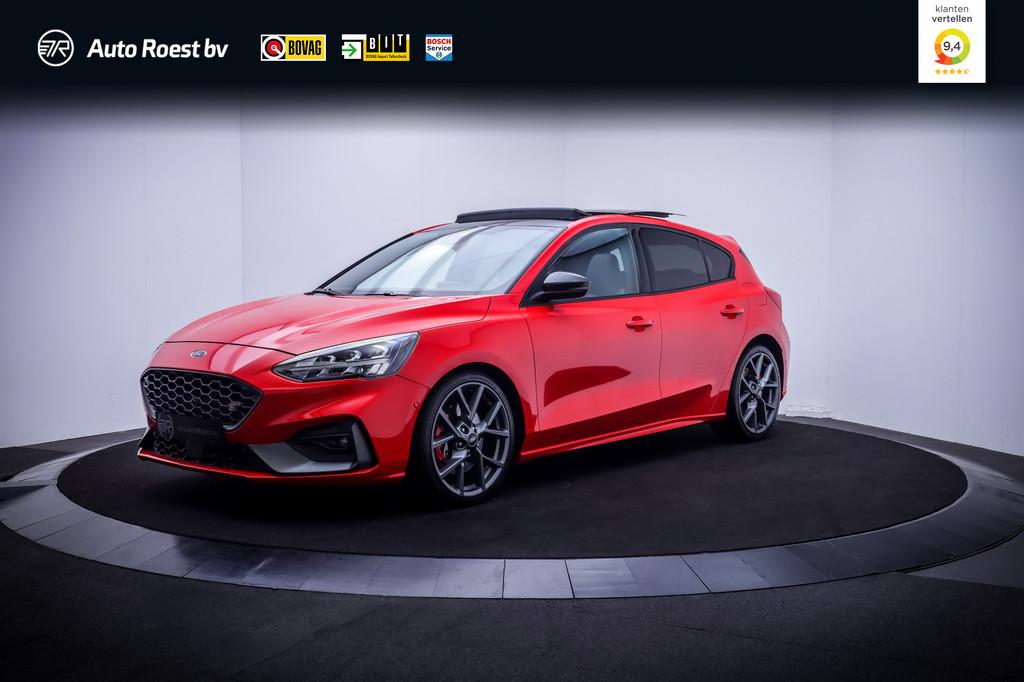 Ford Focus 2.3 280Pk Aut ST-3 Performance Pack PANO | HEAD U, Auto's, Ford, Adaptive Cruise Control, Gebruikt, Zwart, 4 cilinders