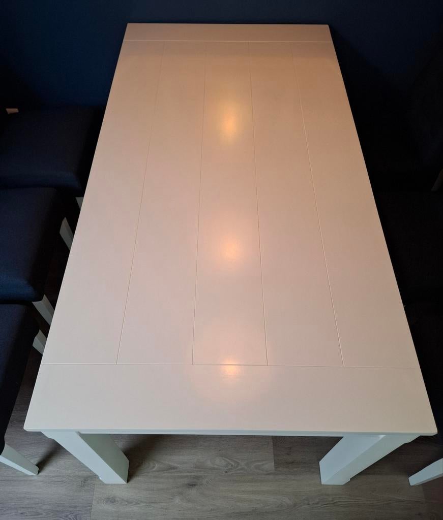 Eettafel en/of salontafel, Ophalen, Overige materialen, Gebruikt, Klassieke uitstraling, rustige oppervlakken