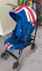 Easywalker Buggy Mini Union Jack met Regenhoes, Ophalen, Gebruikt, Overige merken, Verstelbare rugleuning