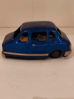 Vintage Blikken Frictie Auto (MF 993) - Blauw Metallic  11cm, Ophalen of Verzenden, Gebruikt, Auto, Overige merken