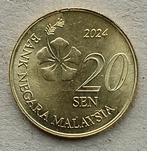 Maleisië, 20 sen 2024, Ophalen of Verzenden, Zuidoost-Azië, Losse munt