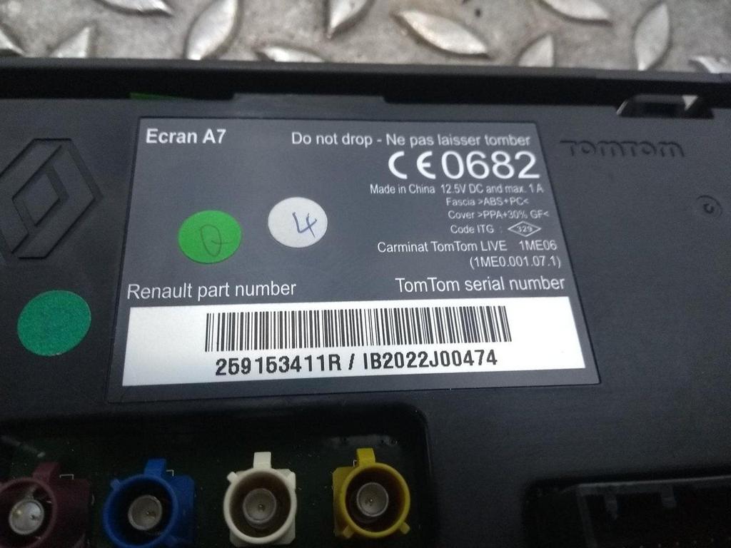 RENAULT MEGANE NAVIGATIE 2012, Ophalen of Verzenden, Gebruikt, Stiba lid